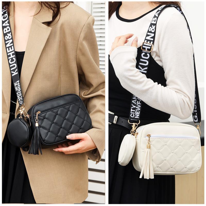 Small Bag Crossbody Versatile for Women Autumn and Winter Single Shoulder Small Square Bag European and American Mother Child Bag Mobile Phone Bag