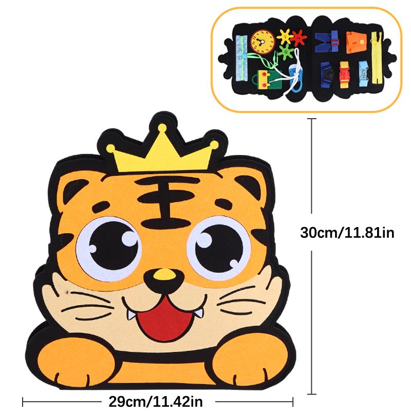 Фетровая обучающая доска для малышей, игрушка Монтессори, развивающая доска, сенсорная игрушка, игрушка для раннего развития детей, игрушки для развития мелкой моторики