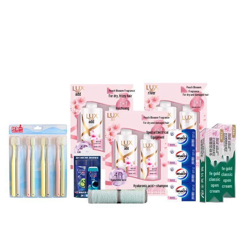 LUX Peach Blossom Scented Shampoo Value Pack