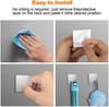 Adhesive Hooks Heavy Duty Stick on Wall Towel Hooks Waterproof Stainless Steel Adhesive Door Hook