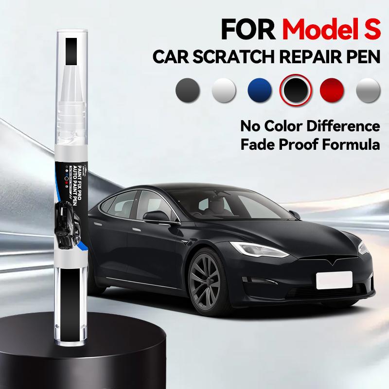 Per Tesla Model S Auto Graffio Vernice Pennarello Graffio Profondo Riparazione Rimozione Bianco Nero Rosso Argento blu grigio Spray Ripara Graffi