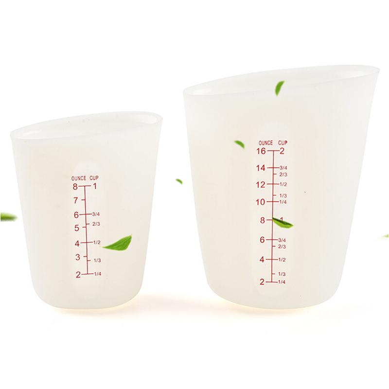 250/500ML Silicone Measuring Cup Kitchen Measuring Tools Home Baking Accessories 250/500ML Silicone Measuring Cup Kitchen Measuring Tools Home Baking Accessories