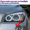 Für BMW E81 E82 E87 E88 E90 E92 M3 E93 E60 E70 X5 E71 X6 X6M E89 Z4 2007-UP 2x 240W 6000K Lampe LED Angel Eyes Standlicht Leuchtmittel