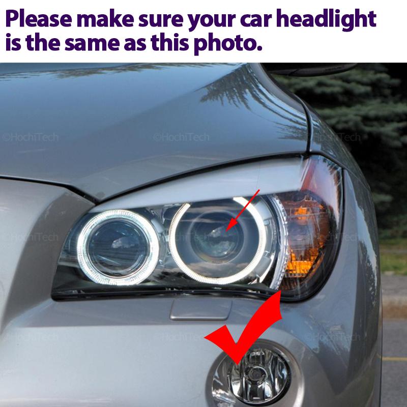 Für BMW E81 E82 E87 E88 E90 E92 M3 E93 E60 E70 X5 E71 X6 X6M E89 Z4 2007-UP 2x 240W 6000K Lampe LED Angel Eyes Standlicht Leuchtmittel