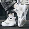 Basketball Shoes Male Students Mesh Breathable Teenagers Four Seasons Older Children Sports Shoes Women's Actual Combat Sneakers Men's Shoes Men's