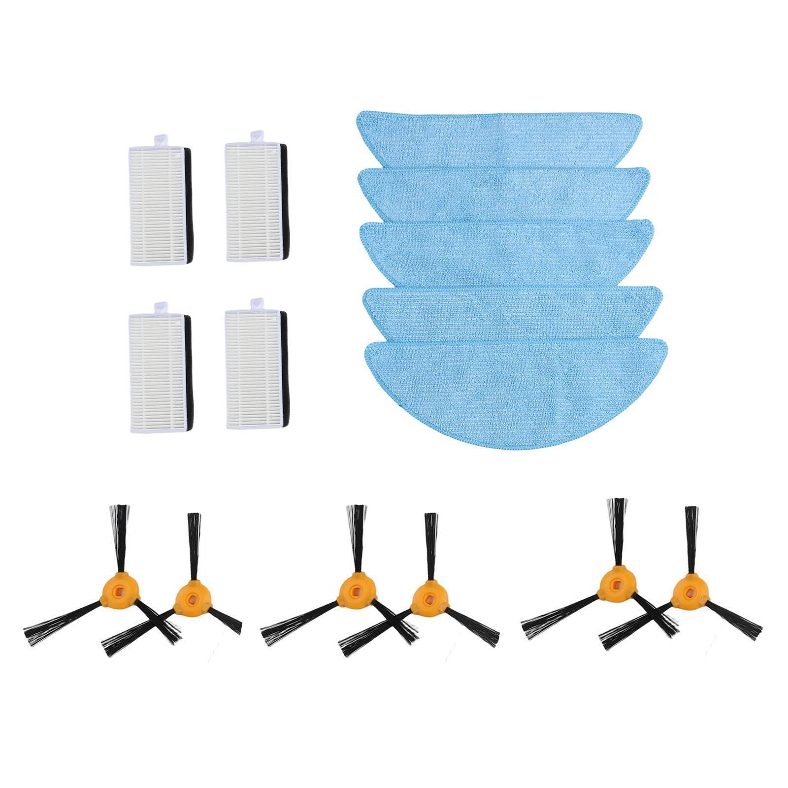Captures Dust Particles Robot Vacuum Kit Side Brush Kit