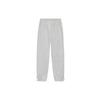 LiNing Solid Color Logo Letter Casual Cuffed Loose Knit Sports Pants Men pants Gray AKLS371-3