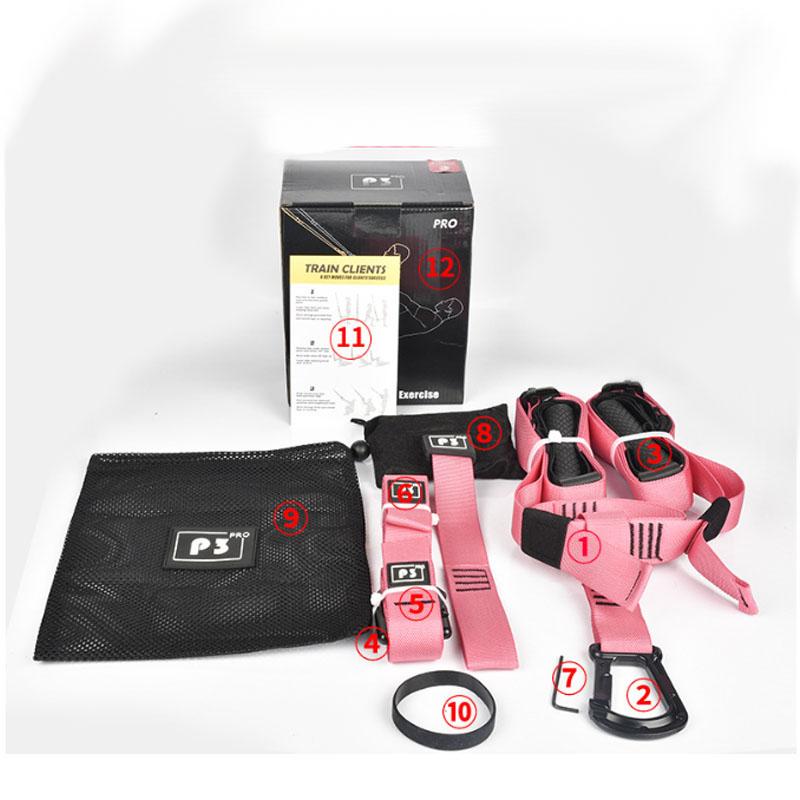 Suspension Training Band Fitness Strength Power Suspension Trainer izable Fit Yoga Belt Wall Mount Professional Trx Tensioner