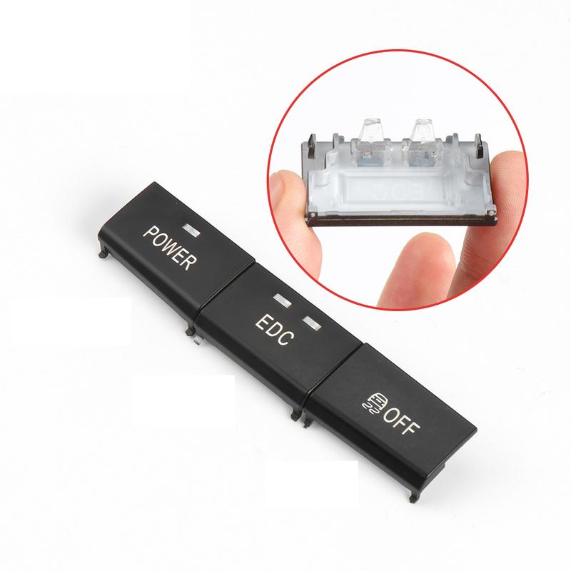 Car Console Electronic Suspension Control Switch  EDC/DSC/Power Switch Button Cover For BMW E92 E93 M3 05-12 61317841136