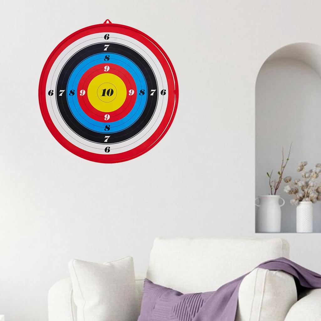 Hanging Target Plastic Training Indoor Outdoor Suction Cup for Kids