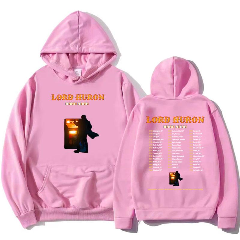 Lord Huron Tour 2025 Hoodies Fashion Long Sleeve Hooded Sweatshirts Fleece Autumn Casual Women Pullovers Unisex Streetwear