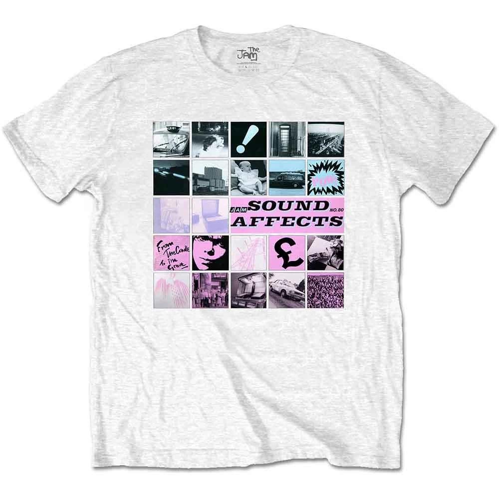 The Jam White Sound Affects Unisexs Tshirt Unisexs L