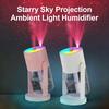 2026 New Arrival 360° Rotatable Starry Sky Humidifier Projection Lamp | 2 Spray Modes Colorful Night Light USB for Car Home
