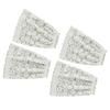 1/2 Pairs Breathable Lace Arm Sleeves For Women And Girls Comfortable Wear Sun Protectors Wrist Cuffs