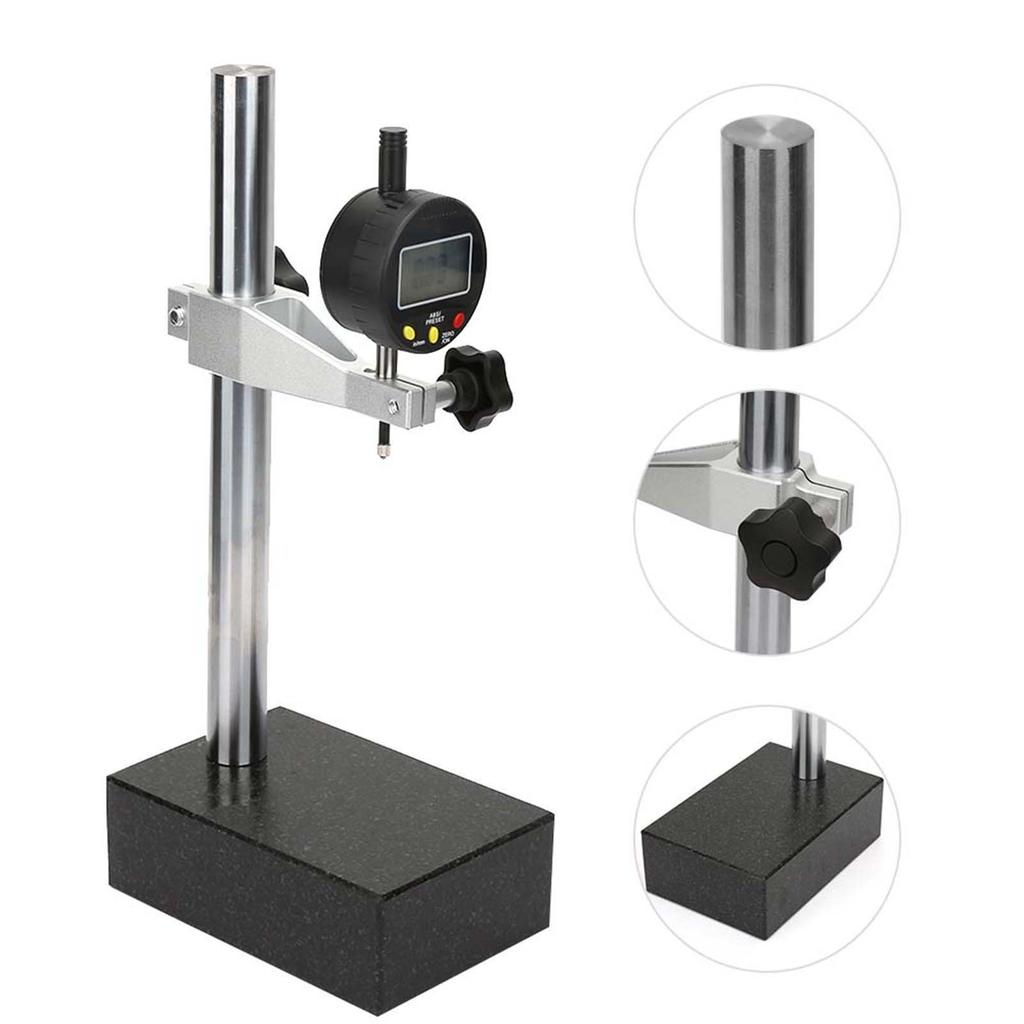 High Precision Digital Height Gauge Dial Indicator with 00 Grade Marble Base 0 12.7mm