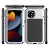 Apple 16 Three-Proof Metal Tank Phone Case for iPhone 15 Pro Max - Drop-Proof, Dust-Proof, Sealed Protection