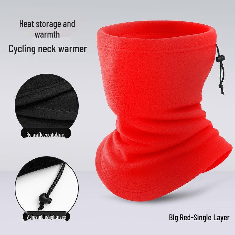 Adjustable Multifunctional Neck Warmer: Windproof Skiing & Cycling Gaiter for Autumn & Winter