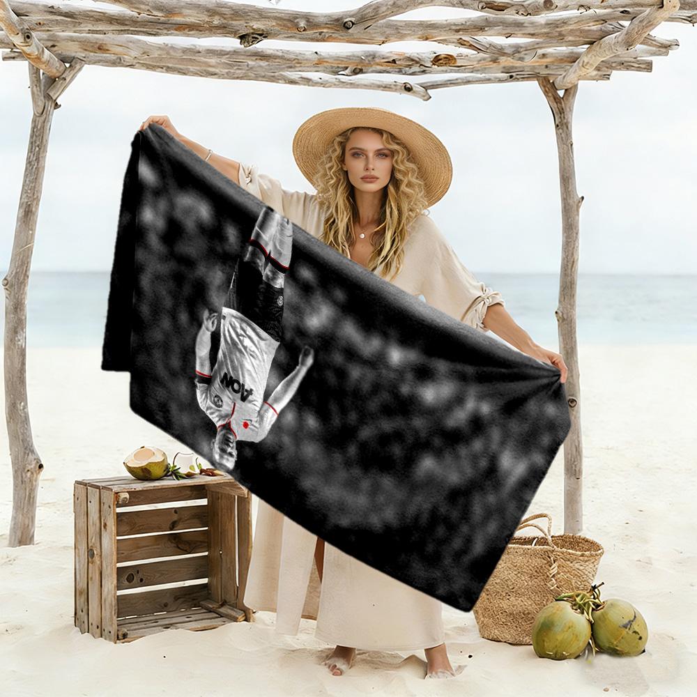 Sports Team Celebration Beach Towel Soft Durable Quick-Dry Comfortable Lightweight
