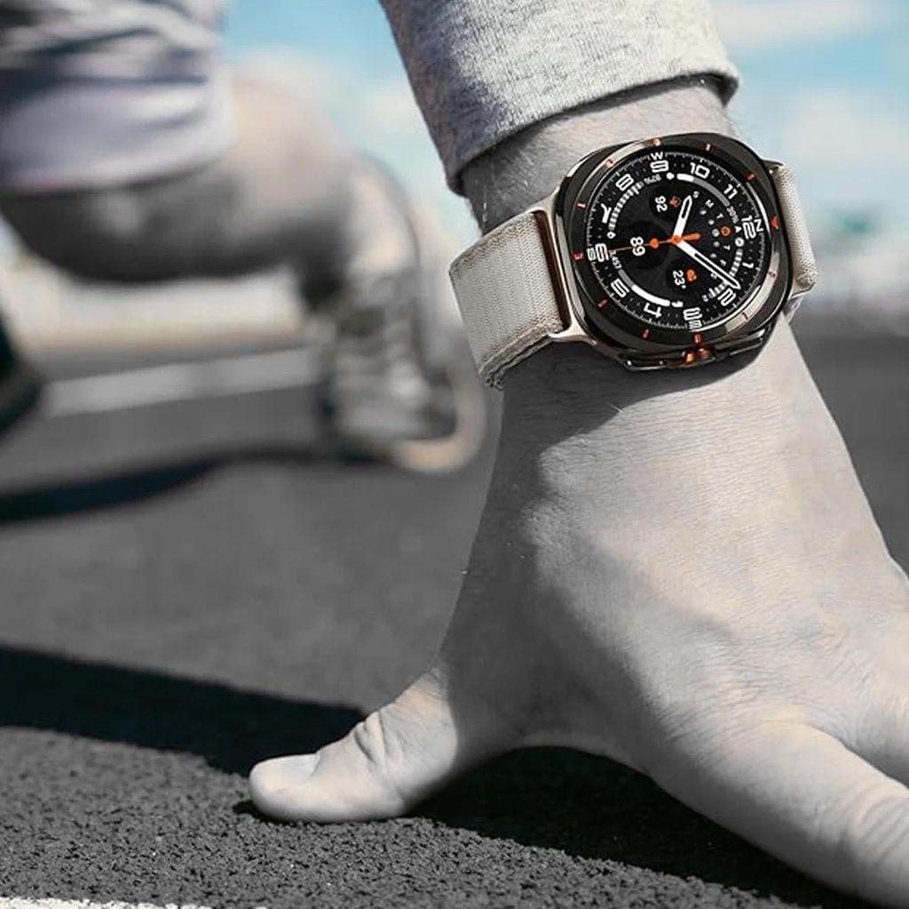 Sports Trail Loop Bands For Samsung Galaxy Watch Ultra Strap 47mm Accessories Nylon Magnetic Bracelet Galaxy Watch 7 Ultra 47 Mm