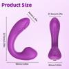 Wearable Clitoral Sucker Slapping Vibrator Female Masturbator G-Spot Anal Stimulator Electric Massager Adult Sex Toy For Women