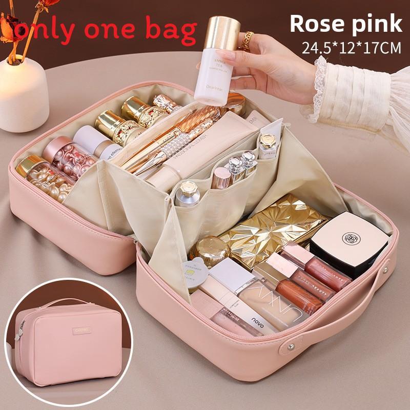 Urban Minimalist Makeup Bag With Waterproof Pu Material For Travel And Daily Use