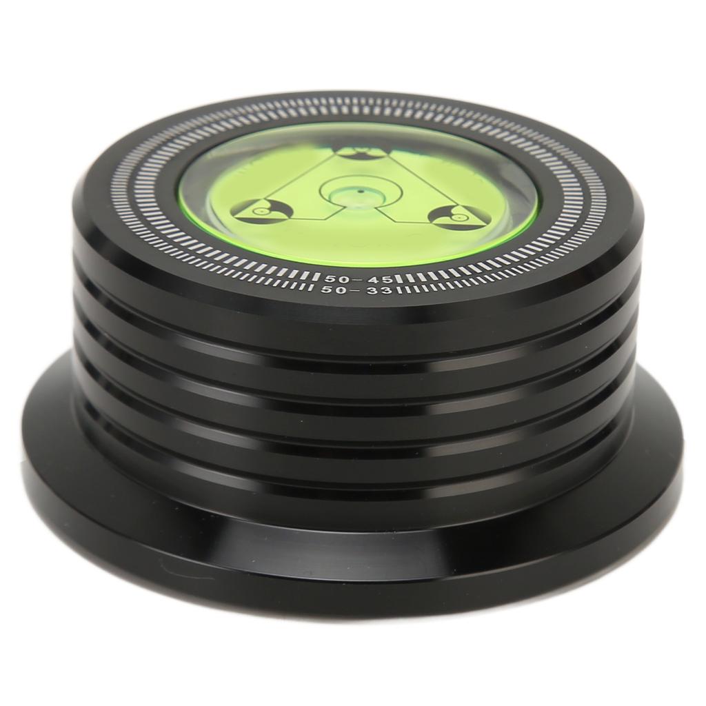 Record Weight Stabiliz Professional 50Hz 45rpm Turntable Disc Stabiliz with and Speed Measurement