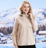Chaqueta Cortavientos Impermeable de Longitud Media para Mujer – Casual Primavera/Otoño, Cortavientos, Transpirable, Elástica y con Cintura Ajustable.