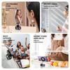 Upgraded 360°Vacuum Magnetic Phone Holder Magnetic Car Phone Mount, Hands-Free Suction Cup Phone Holder for Car/Gym/Mirror