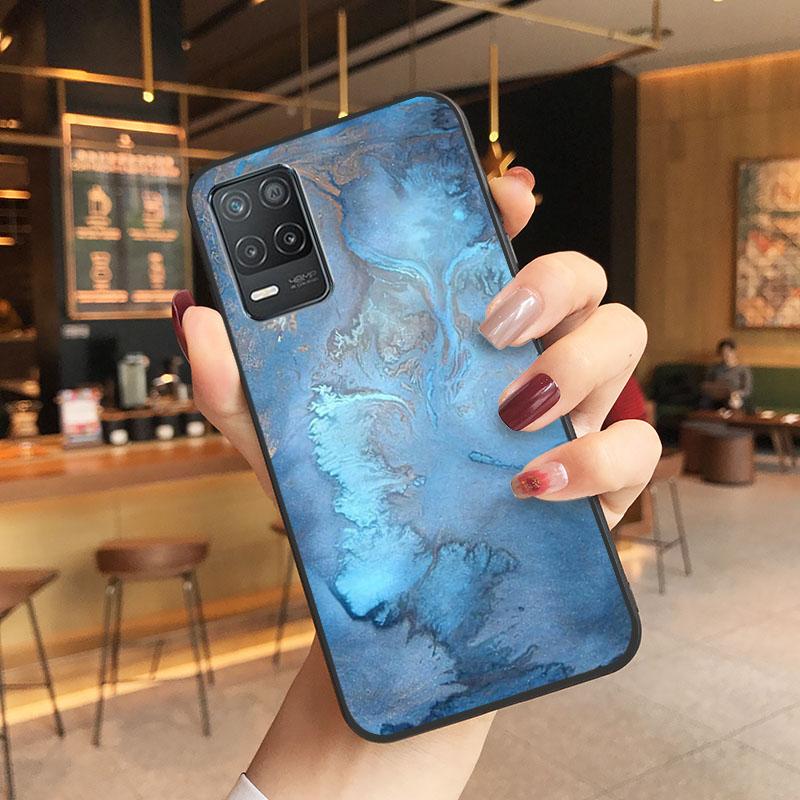Marble Phone Case for OPPO Realme GT 2 Pro X2 Pro XT C25S 8 7 6 Pro 6i Realme GT Master C3 C21 C21Y C11 X3 SuperZoom