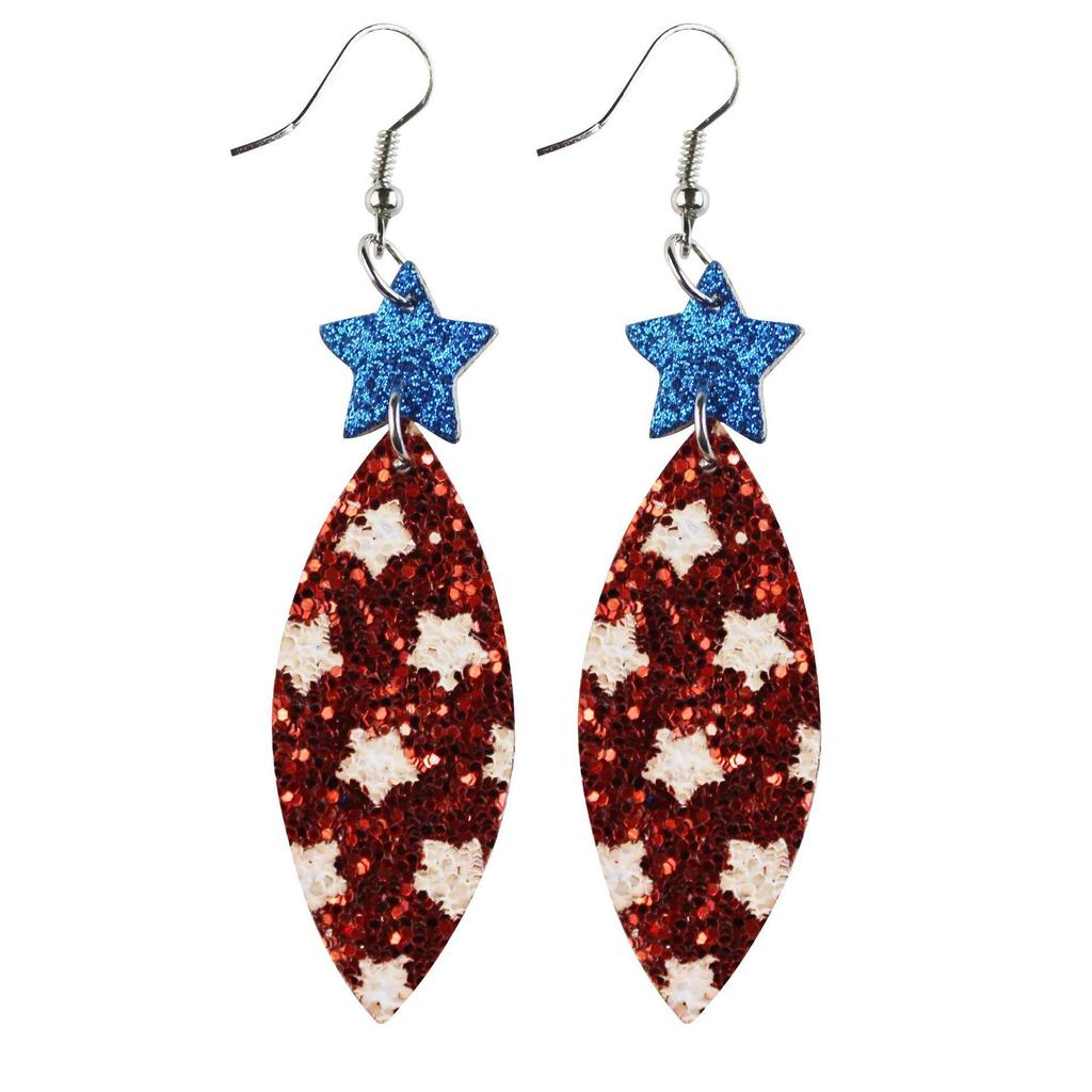 Stylish PU Leather Earrings: Creative Designs & Shapes