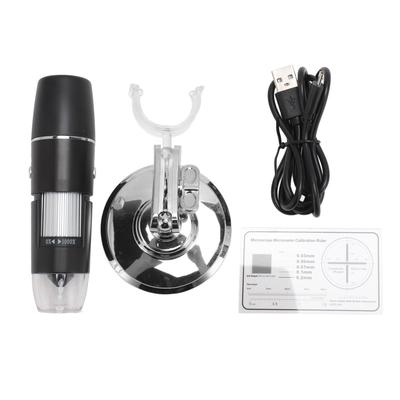 Wireless Digital Microscope 0 To 1000X 8 LED Lights Portable Mini WiFi USB Inspection Camera for Phone PC Tablet