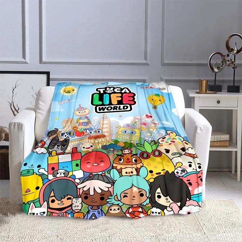 Toca Bocas Coperta Plaid Coperta per Bambini Cartone Animato Gioco Coperta in Pile Morbida Copertura Calda Coperte per Letti Divano Viaggio