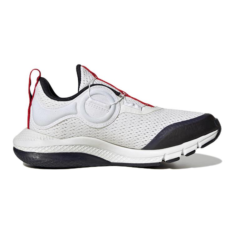 New Adidas Boa K Abrasion Resistant Breathable Low Top Kids' Running Shoes White Red Kids' GY6577