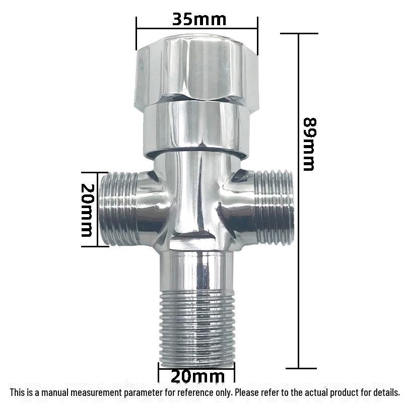 

Трехходовой треугольный клапан из меди для унитаза и раковины с двумя выходами и сантехническими принадлежностями one inlet and two outlet