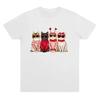 Valentine Cat T Shirts Valentines Day Cotton Clothing Cat Lover Tee Valentines Gift Top Women Men Fashion Party Y2K T-shirts
