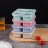 Ruhan Wheat Straw Partitioned Lunch Box