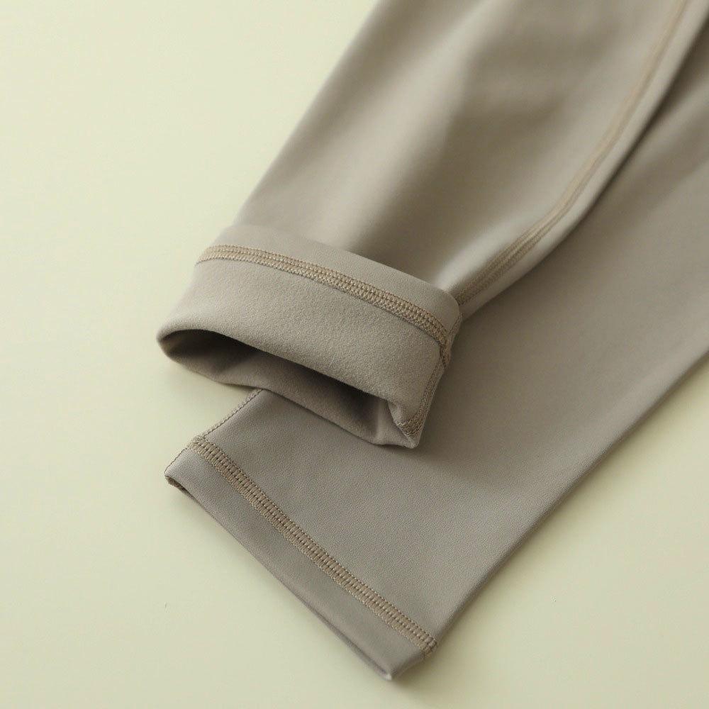 Women's High-Waisted Fleece-Lined Yoga Pants: Slim Fit, Hip-Lifting, Elastic Autumn/Winter Fitness Leggings