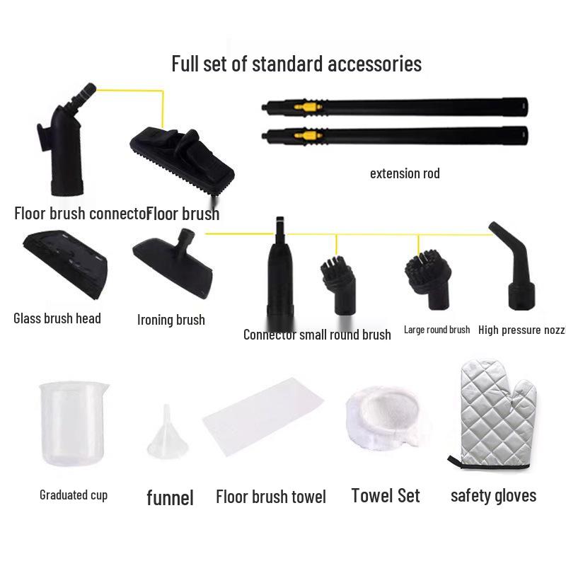 Hochdruck-Dampfreiniger: Antibakterieller Milbenentferner für Küche & Klimaanlagen