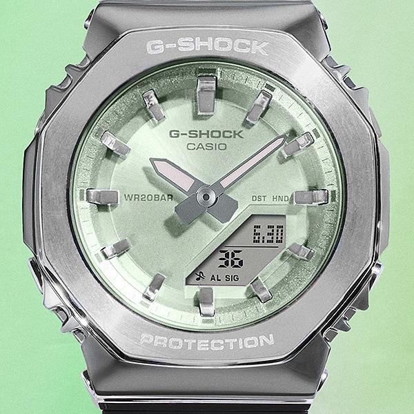 Casio Women's G-SHOCK GM-S2110-3AJF [G-SHOCK Minimal Design] Round Watch Resin *Stainless Steel