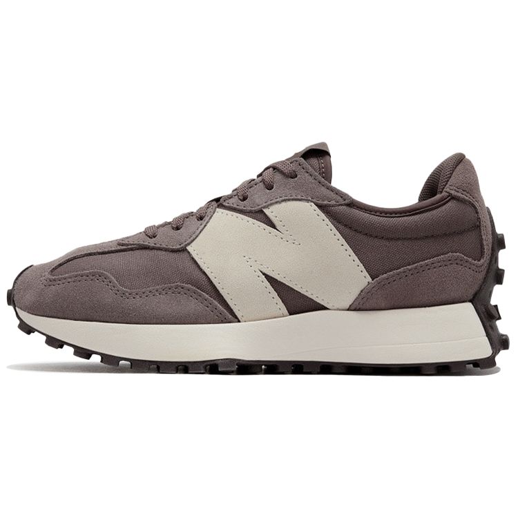 New Balance 327 Black Fig Women Sneakers Brown Sea-Salt WS327FA 40.5