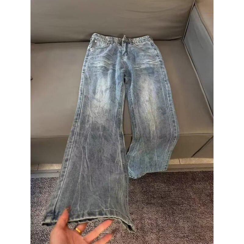 Trendy Versatile Japanese-Style Harajuku Jeans: Artistic & Fashionable Medium