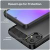 For Samsung Galaxy A05 4G Case Anti-Scratch Cover TPU Carbon Fiber Texture Phone Shell