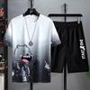 2025 Street Men's Trendy Quick Drying Cartoon Bear Personalized Printed T-shirt