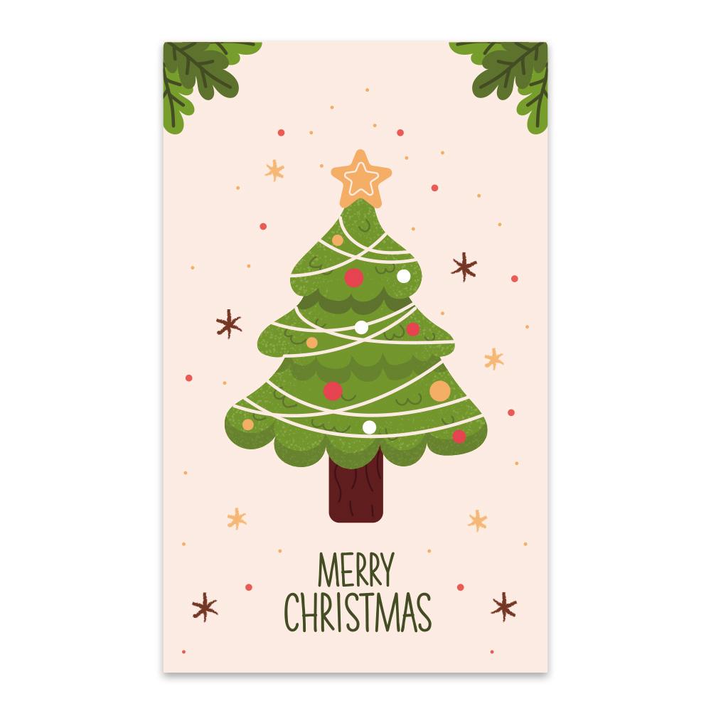 Party Christmas Greeting Cards Thank You Christmas Gift Gift Packaging X105