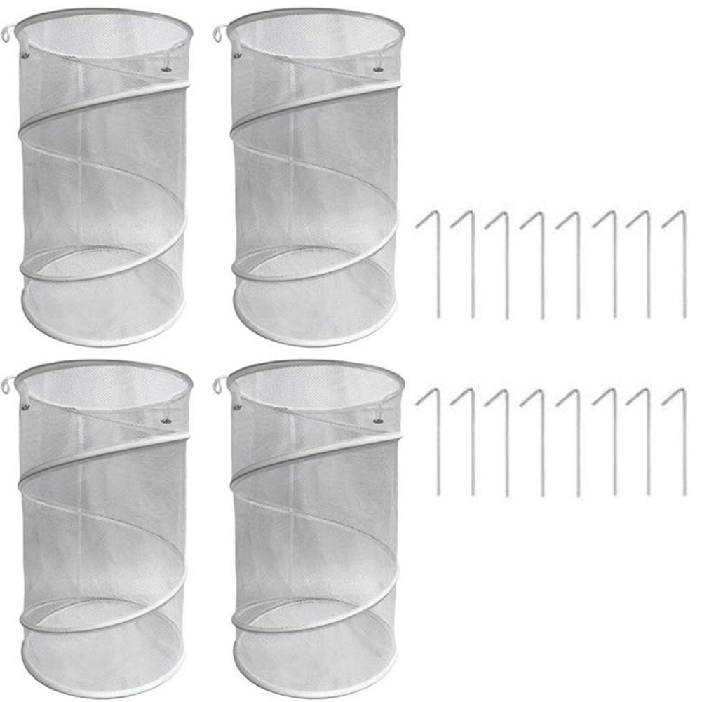 Up Plant Barrier Covers with Mesh Material and Steel Frame Prevents Animal Intrusion and Enables Easy Monitoring of Plants