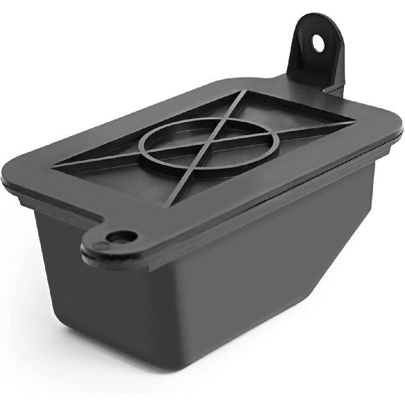 A/C Heat Vacuum Reservoir Tank & Bracket Compatible With Select Ford Models 00-18 E350 00-17 E450 00-14 E150 E250, Replace YC2Z19A566AA