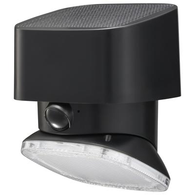 OHM Solar-Powered Motion Sensor Wall Light, 900 Lumens, Security Light, LT-S90ST9-K, 06-5210, OHM Electric