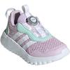 New Adidas ACTIVEFLEX BOA 4.0 Anti Slip Wear Resistant Low Top Kids Lifestyle Shoes Purple Kids' IH8727