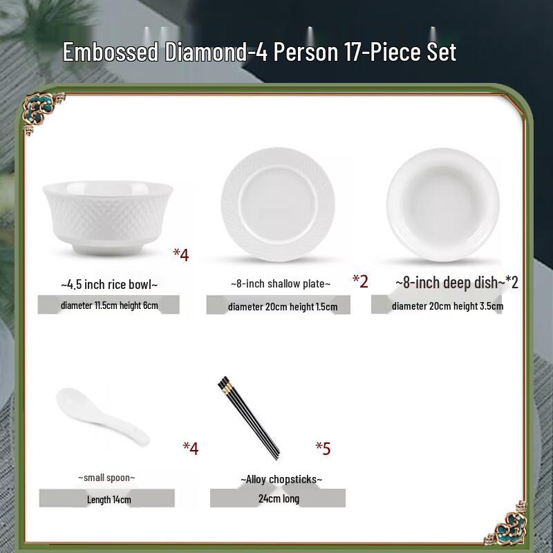 Zhishi Ceramic Dinnerware Set