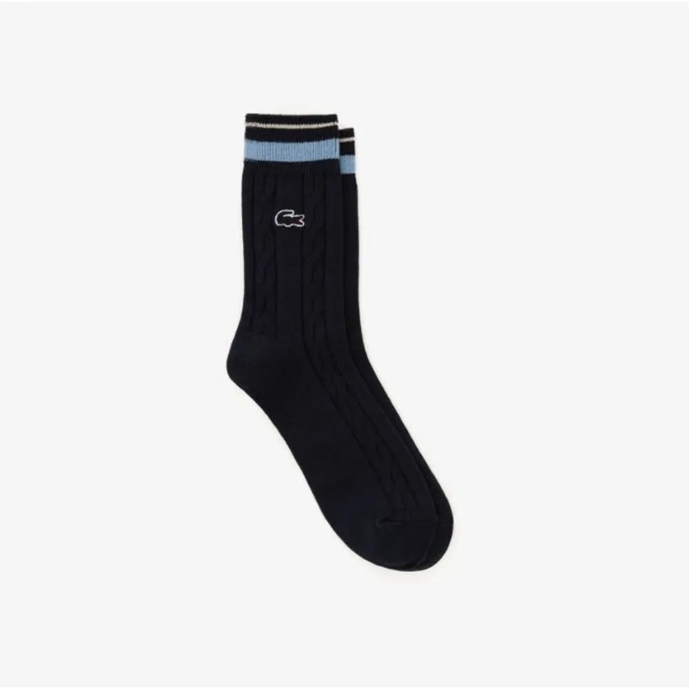 Women s Cable Middle Socks RA194E-56G-166 RA194E-56G-166 166 (Navy)